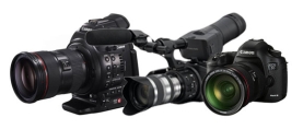 Dynamique Canon EOS C100 Vs 5D Mark III Vs Sony FS100