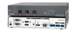 Extron : Commutateur HDMI et Sortie Fibre Optique