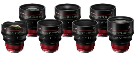 Canon dévoile une nouvelle gamme de sept objectifs de cinéma pour le système Cinema EOS