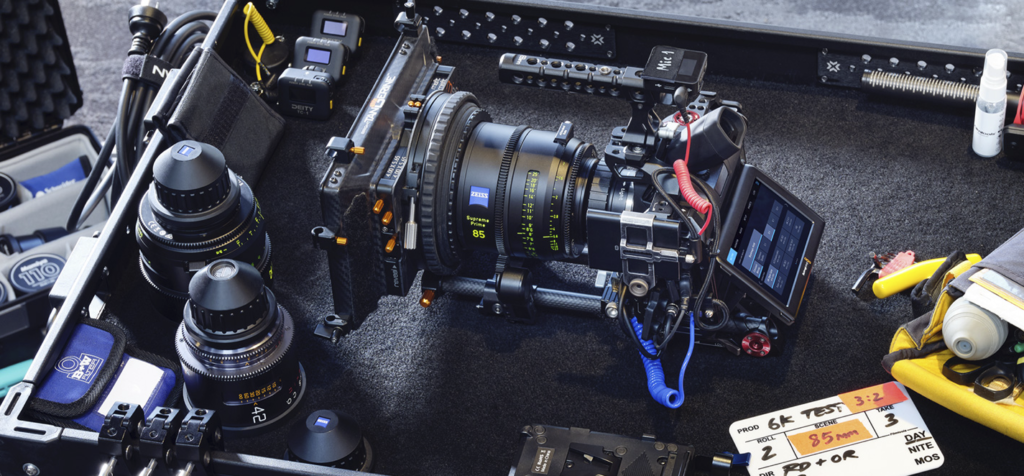 Cinema Camera 6K et Optique Zeiss